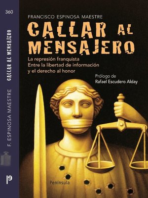 cover image of Callar al mensajero